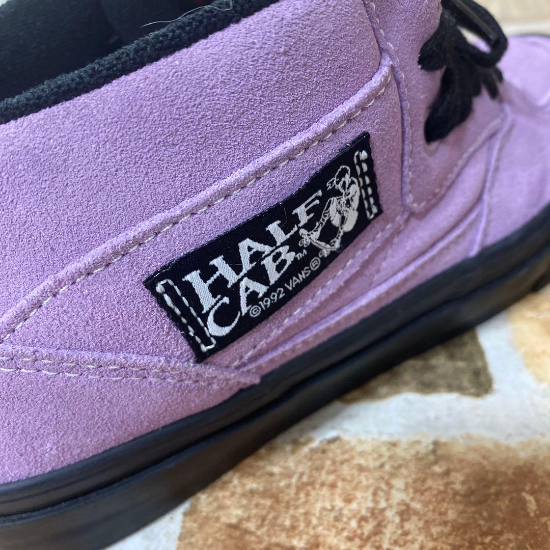 VANS SKATE HALFCAB パープル ブラック 24.5cm