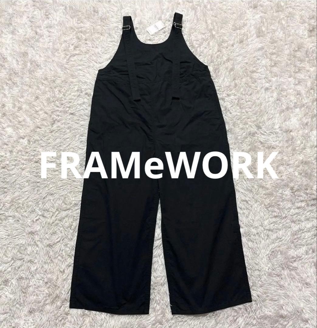 新品タグ付☆ FRAMeWORK コンパクトウェザーサロペット 2025 - メルカリ