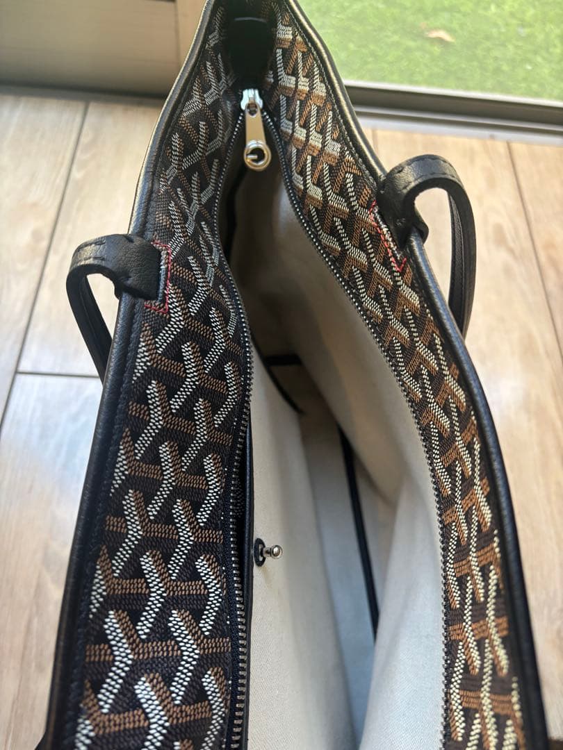 値段交渉可】GOYARDゴヤール アルトワMM トートバッグ ジップ付 - メルカリ