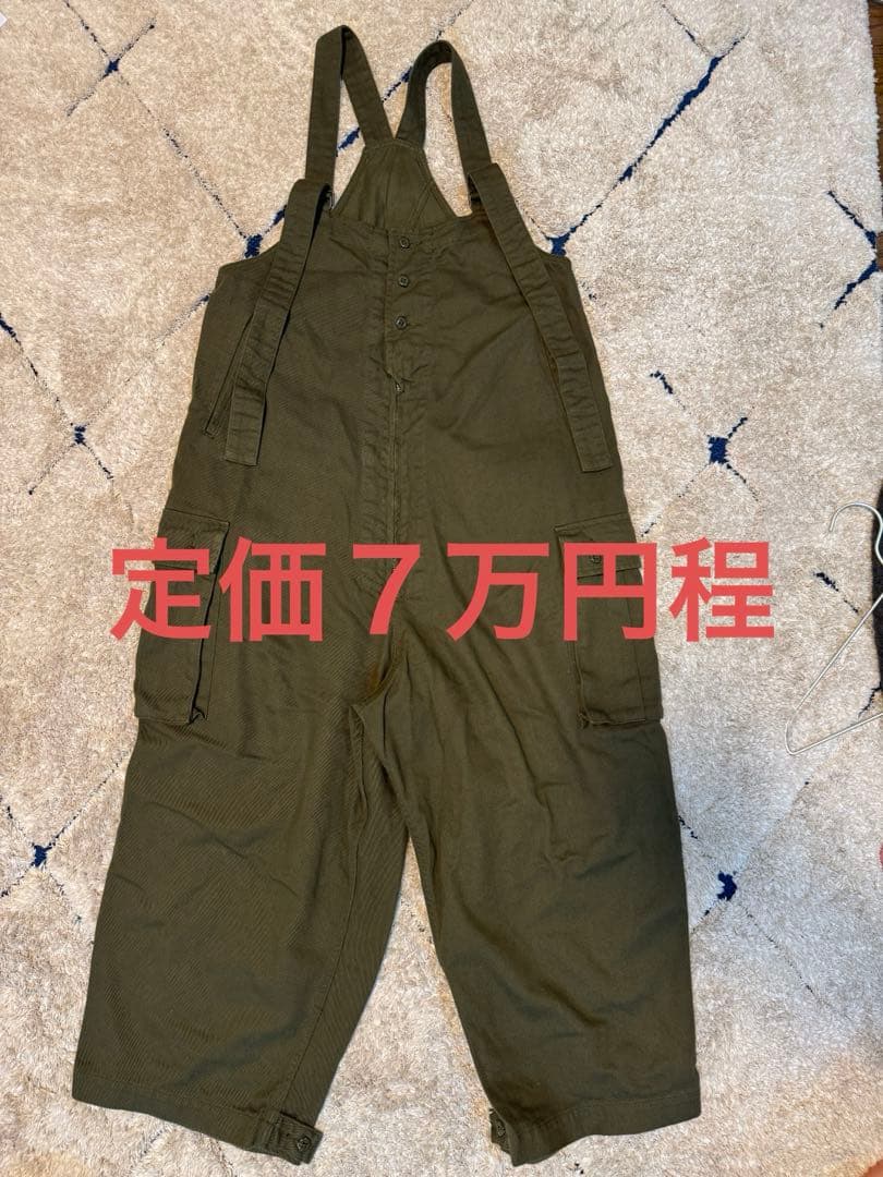 Yohji Yamamoto オーバーオール サイズ1