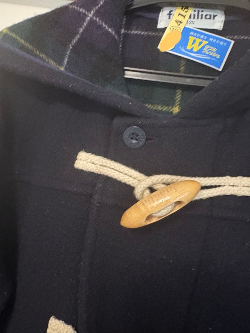 定番❣️ ファミリア ダッフルコート 120cm - メルカリ