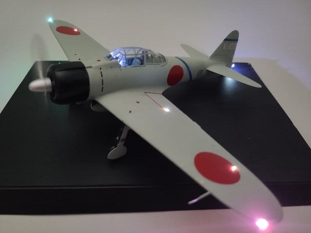 零式艦上戦闘機21型 坂井三郎乗機リアルモーターライズ完成品 - メルカリ