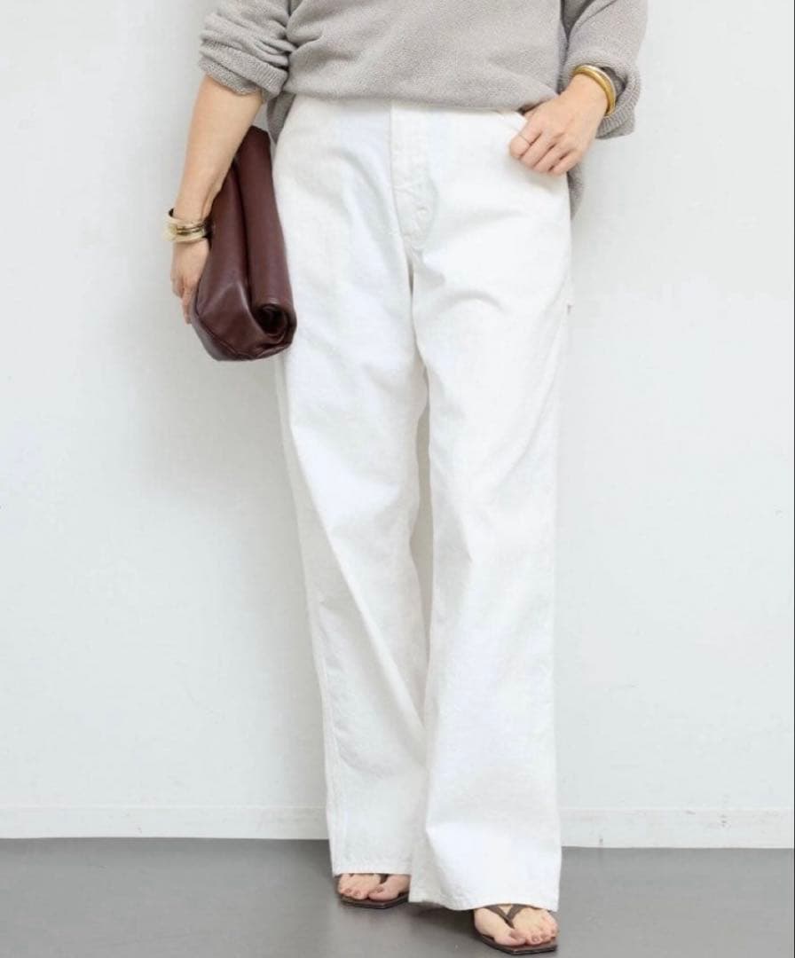 美品☆ドゥーズィエムクラス Lee ペインターデニム 34 裾上げ済み