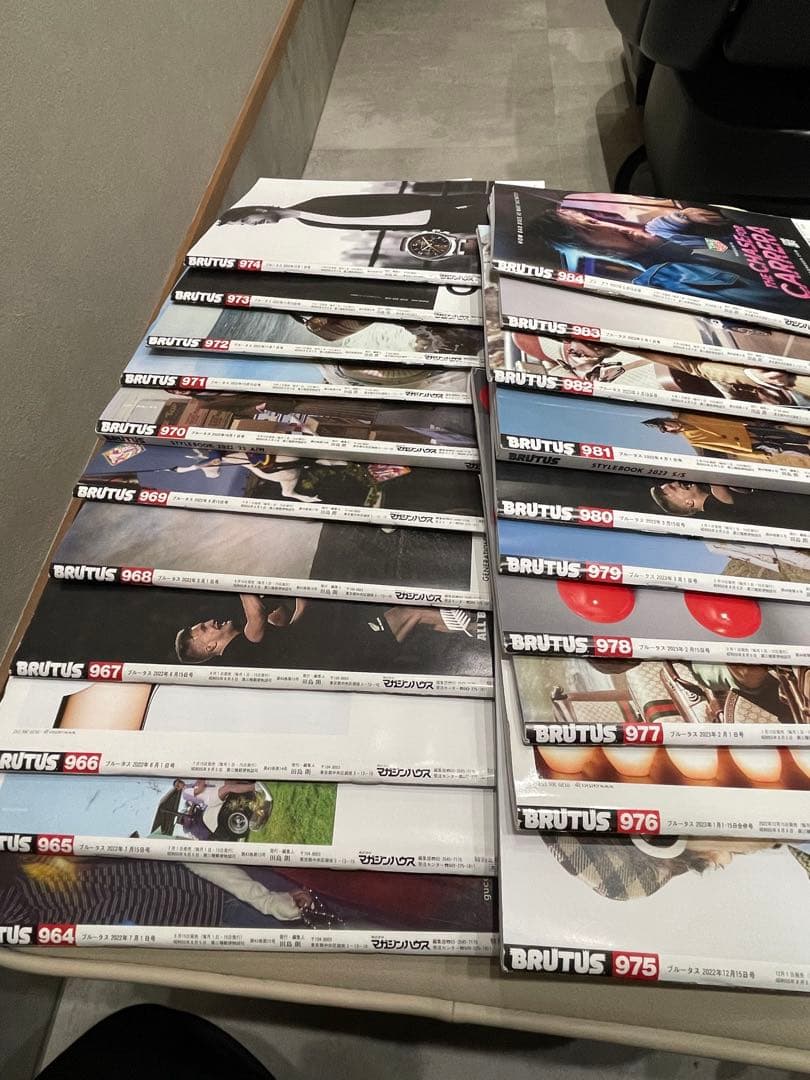 ブルータス　BRUTUS 雑誌　まとめて66冊