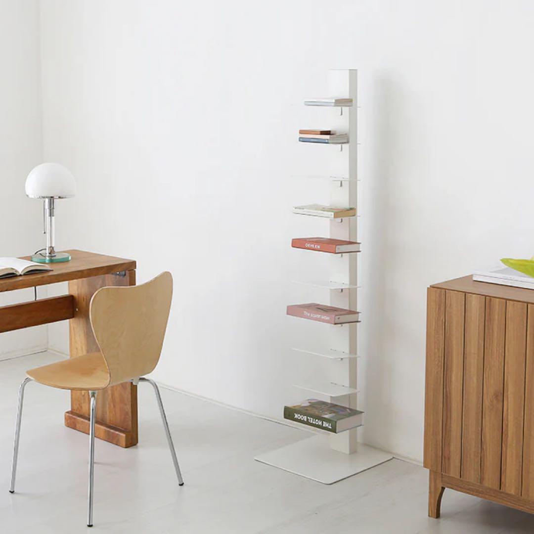 MARKET B KONETY モダンブックタワー マガジンラック ホワイト MARKET B 日本公式】MARKET B｜KONETY モダンブックタワー 本棚 収納