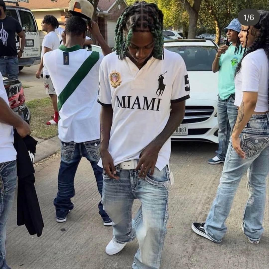 US drip ラルフローレン ビッグポニー ポロシャツ MAIAMI マイアミ