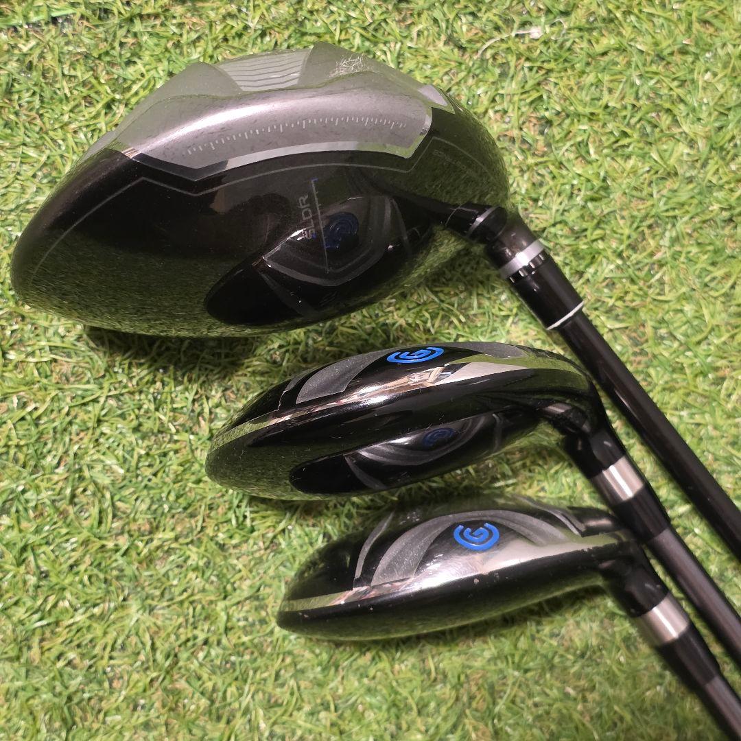 ゴルフクラブメンズセット クリーブランド テーラーメイド SLDR フル