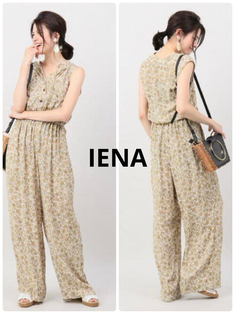 IENA IPEKER オールインワン フラワープリント 花柄 ノースリーブ2025