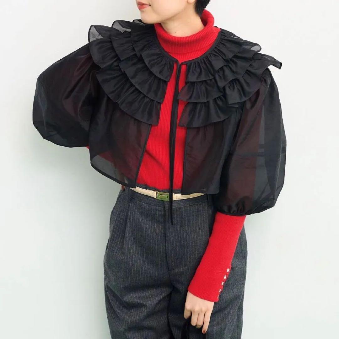 Dot and Stripes CHILD WOMAN フリルショートブラウス - メルカリ