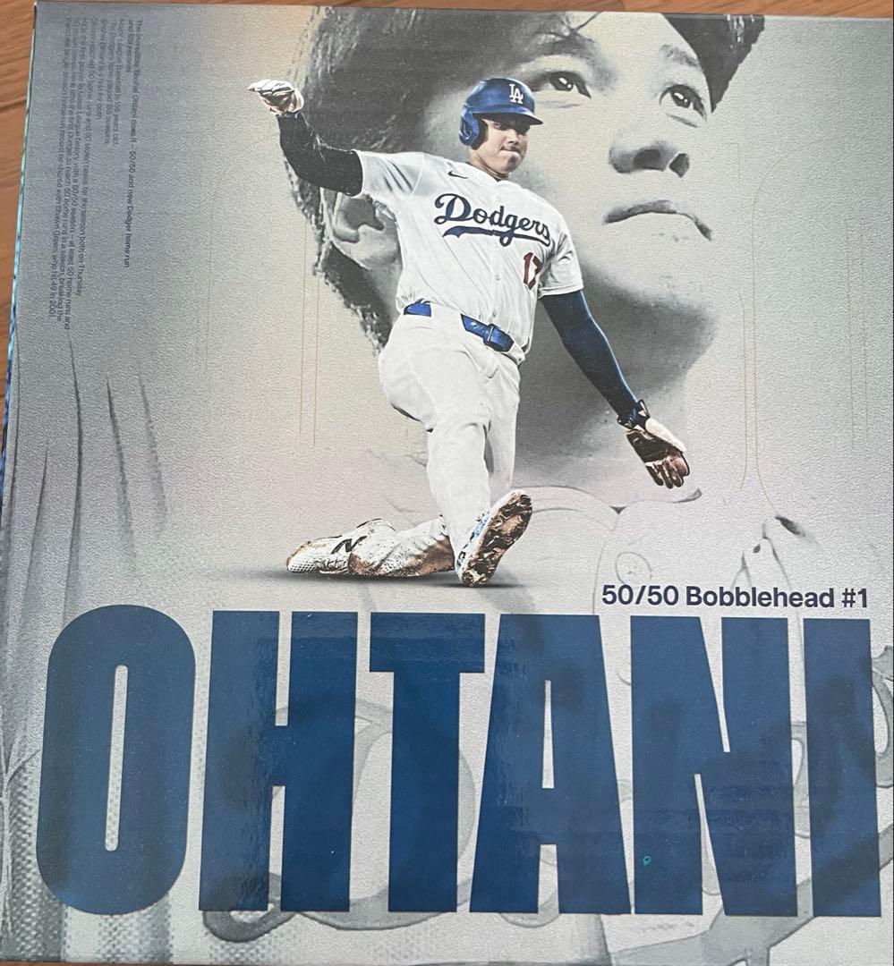 大谷翔平　ボブルヘッド　ドジャース　50/50