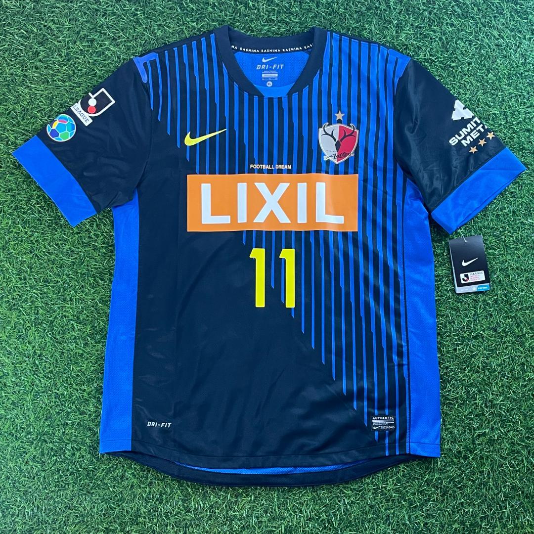 ペ*ン様 新品 鹿島アントラーズ 2011 正規品 ユニフォーム ドゥトラ XL NIKE 鹿島アントラーズ 2011 ユニフォーム ホーム 半袖 410970 648