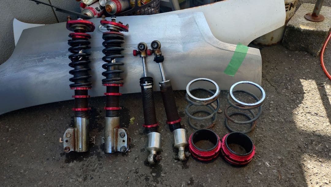 L880K コペン　車高調　ジャンク RSR コペン L880K 車高調 スポーツi NSPD090M 取付セット アライメント