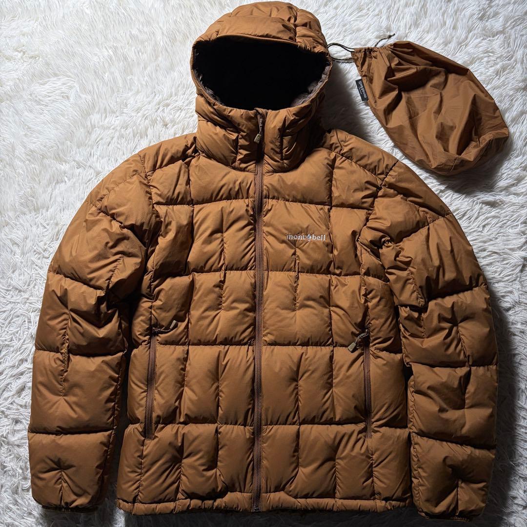 お*る様 美品□モンベル ネージュダウン パーカ ダウンジャケット