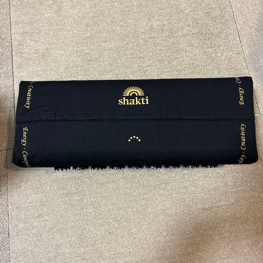 正規品 ほぼ未使用】シャクティマット&ピロー ブラック オリジナル