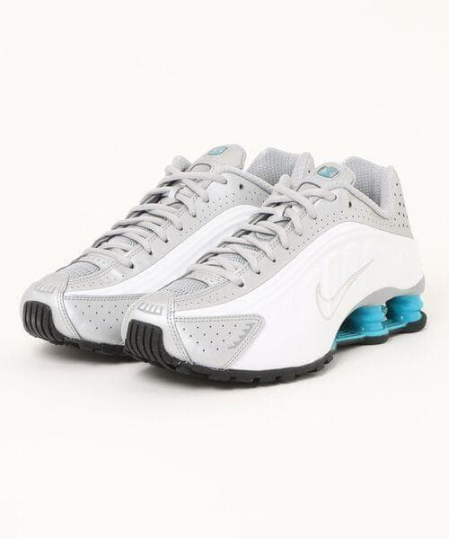 新品 26cm NIKE SHOX R4 ナイキ ショックス シルバー NIKE SHOX R4 METALLIC SILVER/METALLIC SILVER-BLACK（ナイキ