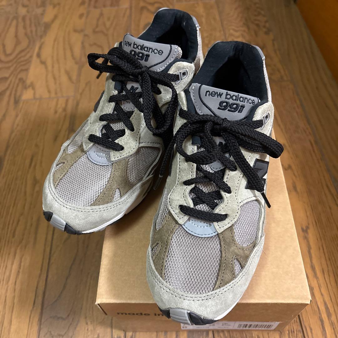 【美品】jjjjound ジョウンド　ニューバランス　991 24.5cm