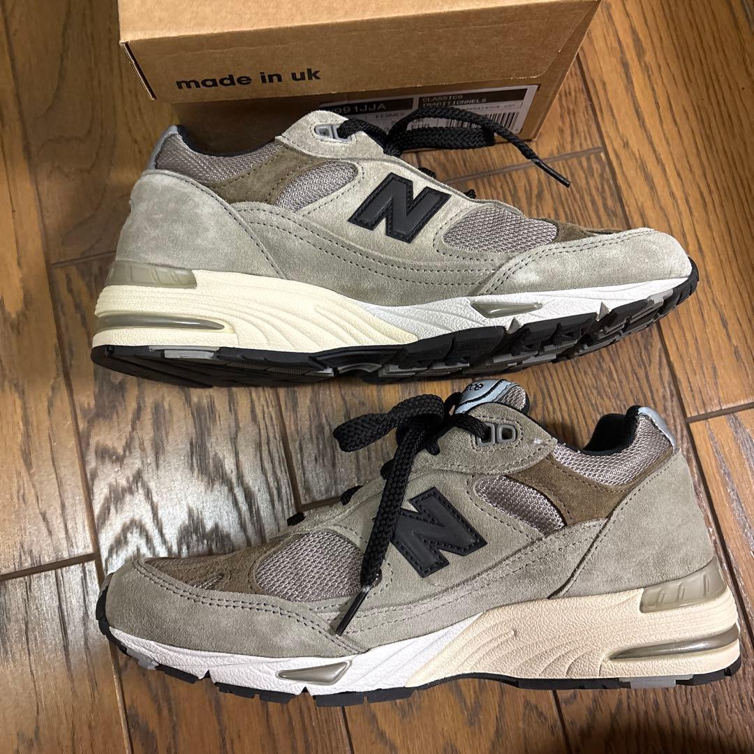 【美品】jjjjound ジョウンド　ニューバランス　991 24.5cm