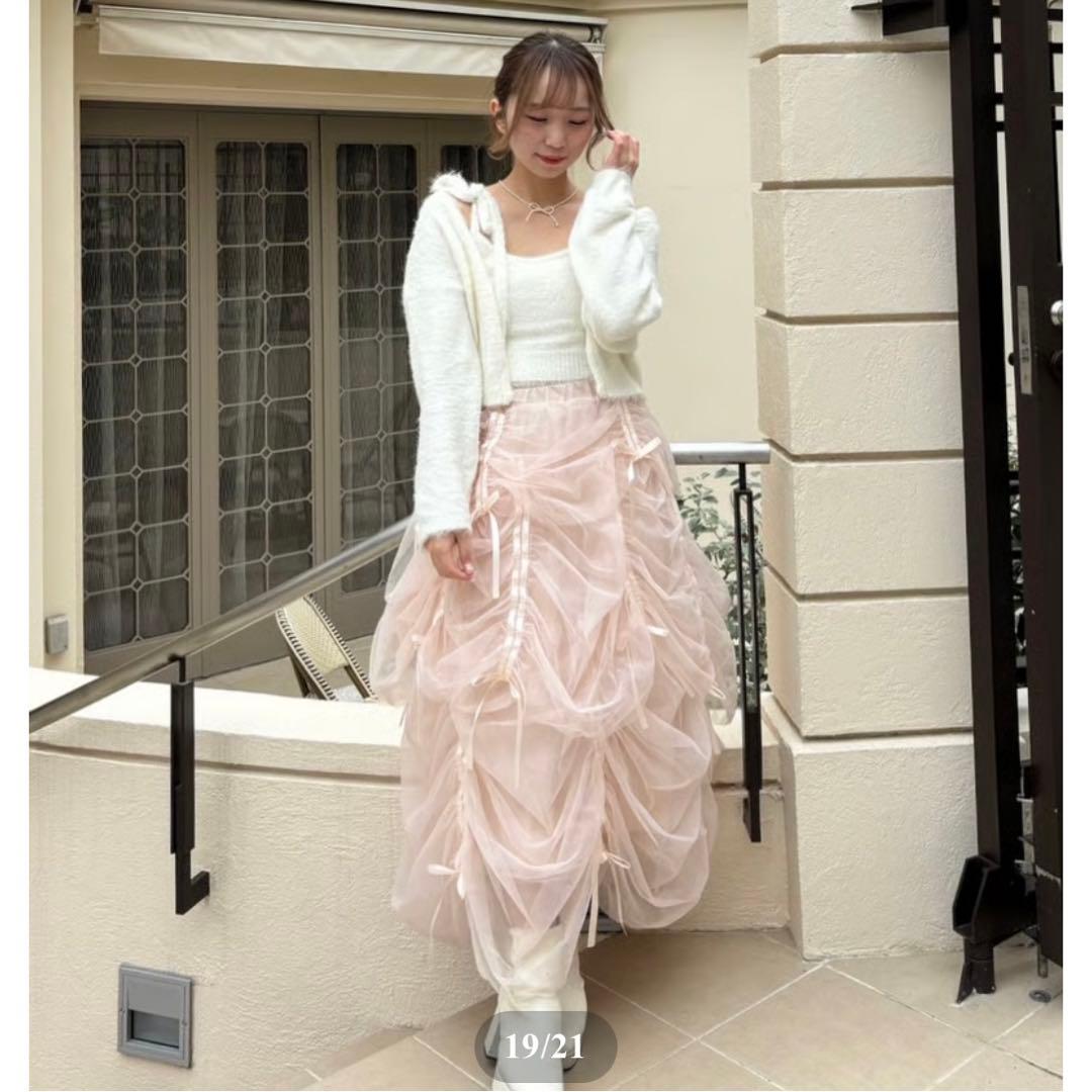 完売品 トリートユアセルフ バレリーナ ドロストリング リボン