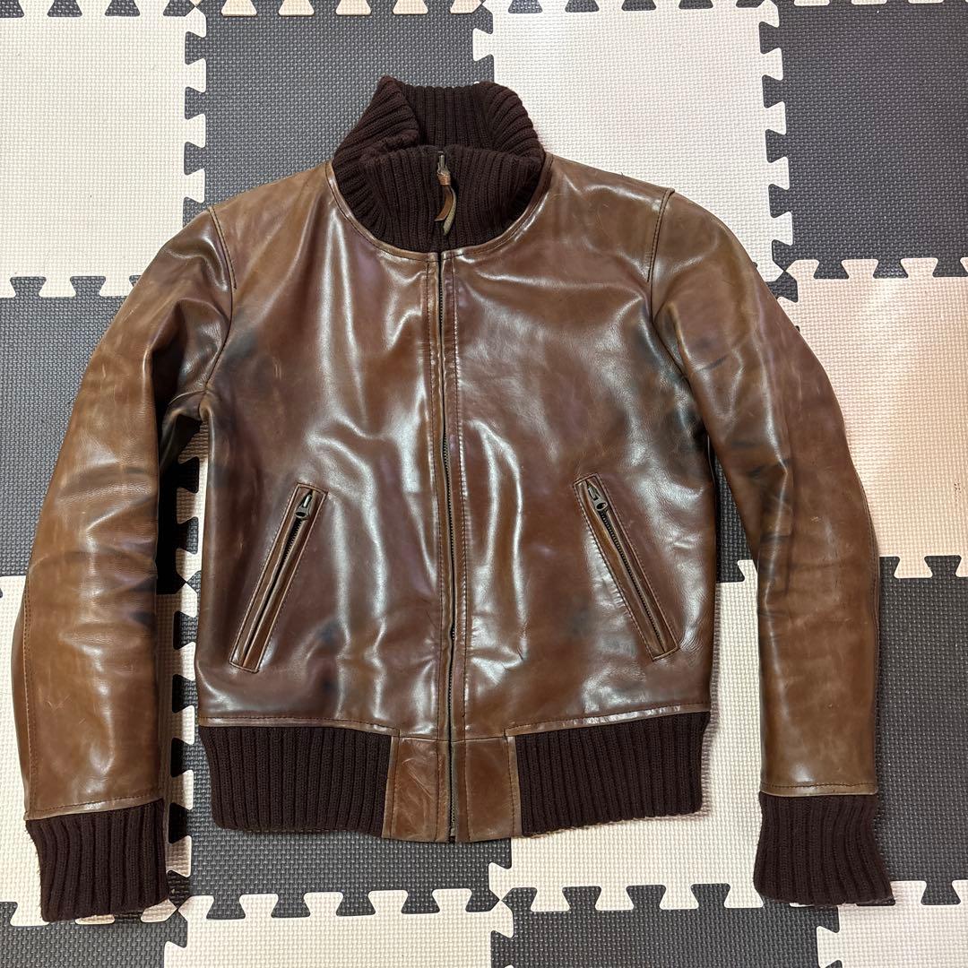 DEGNERデグナー　レザージャケット　牛革　M DEGNER（デグナー） メンズ レザージャケット 革ジャン ライディング