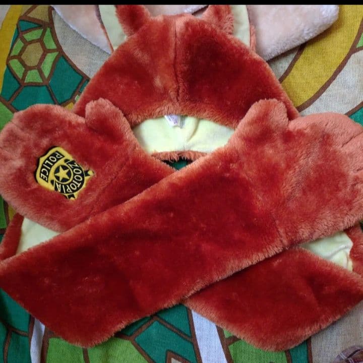 ディズニー ファンキャップ マフラーキャップ ズートピア ニック