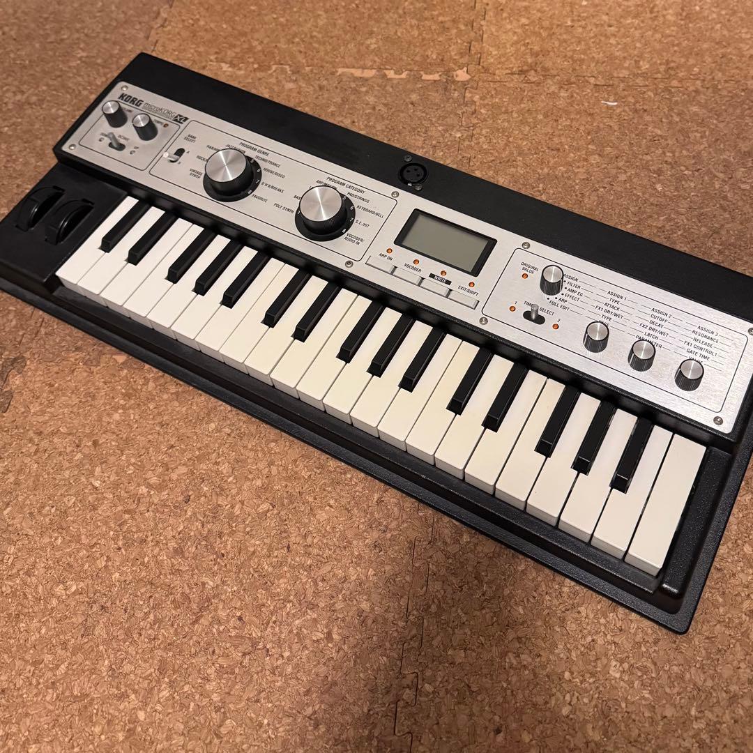 KORG microKORG XL シンセサイザー アナログシンセサイザー - メルカリ