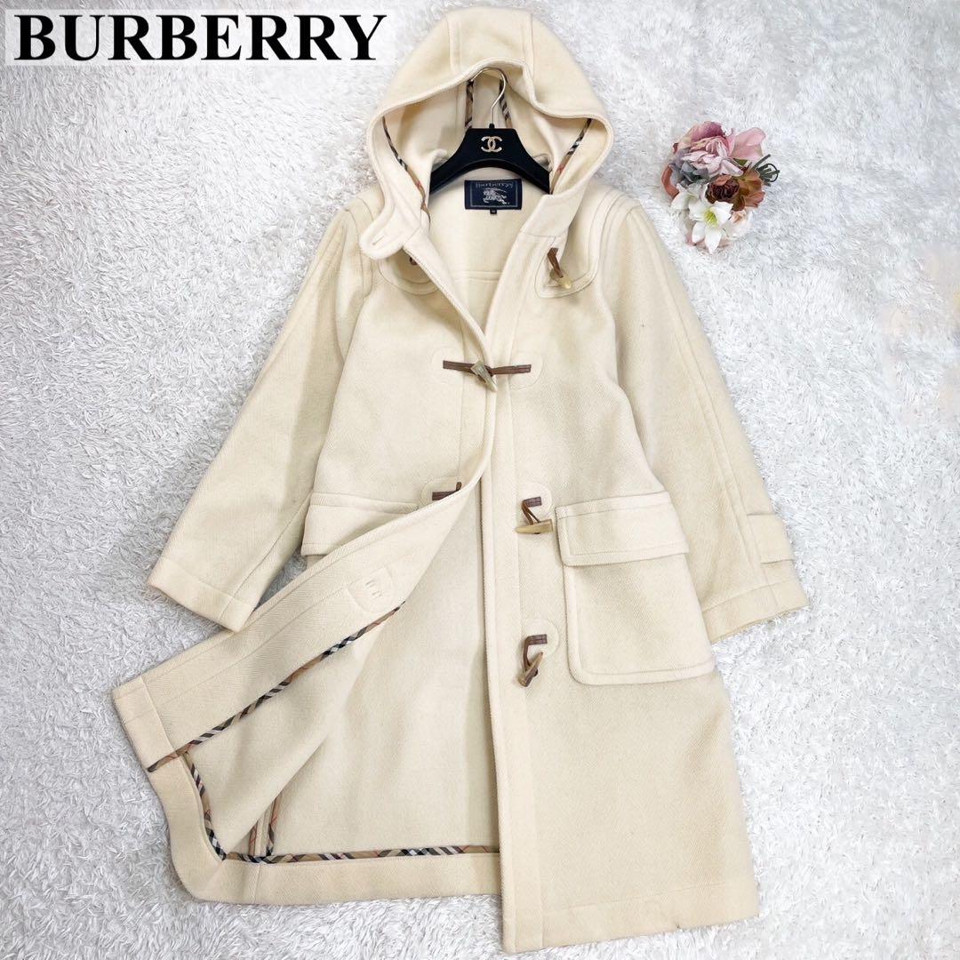 BURBERRY ダッフルコート ヘリンボーン織 ムーアブルック 水牛 上質 ヘリンボーン 三陽商会 バーバリー ダッフルコート ムーア