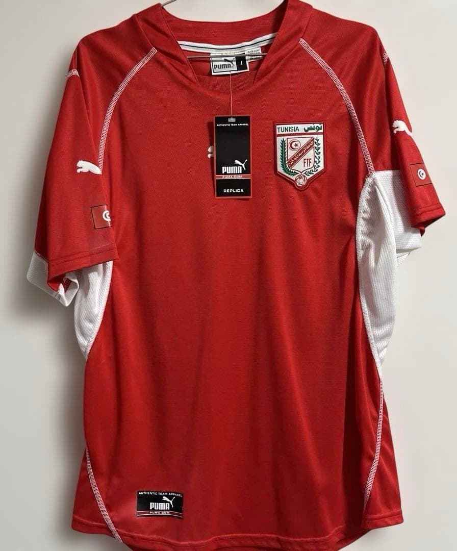 ⚠️未使用デッドストック　チュニジア代表　ユニフォーム　2002 日韓W杯