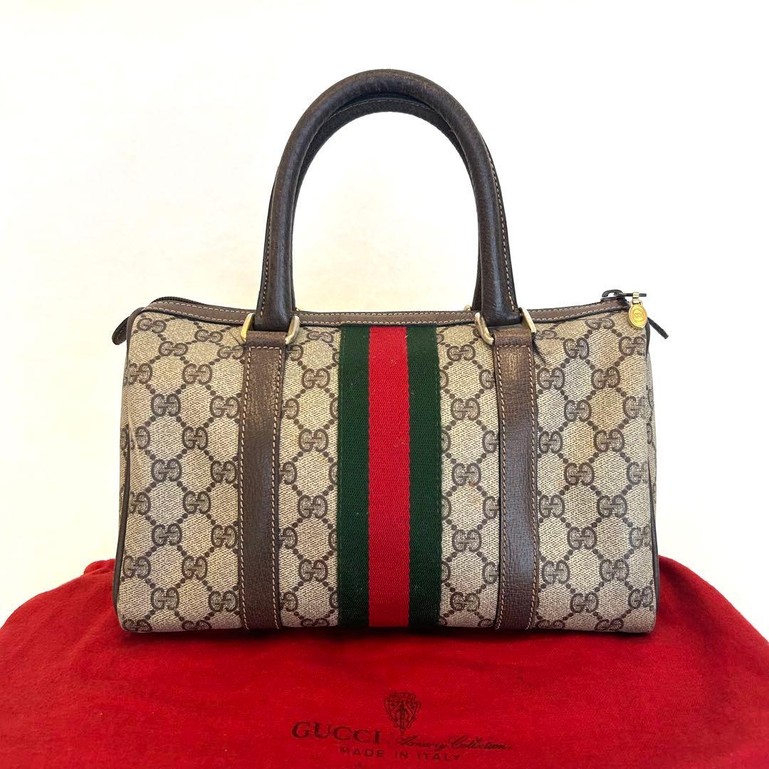 GUCCI グッチ ミニボストン シェリーライン