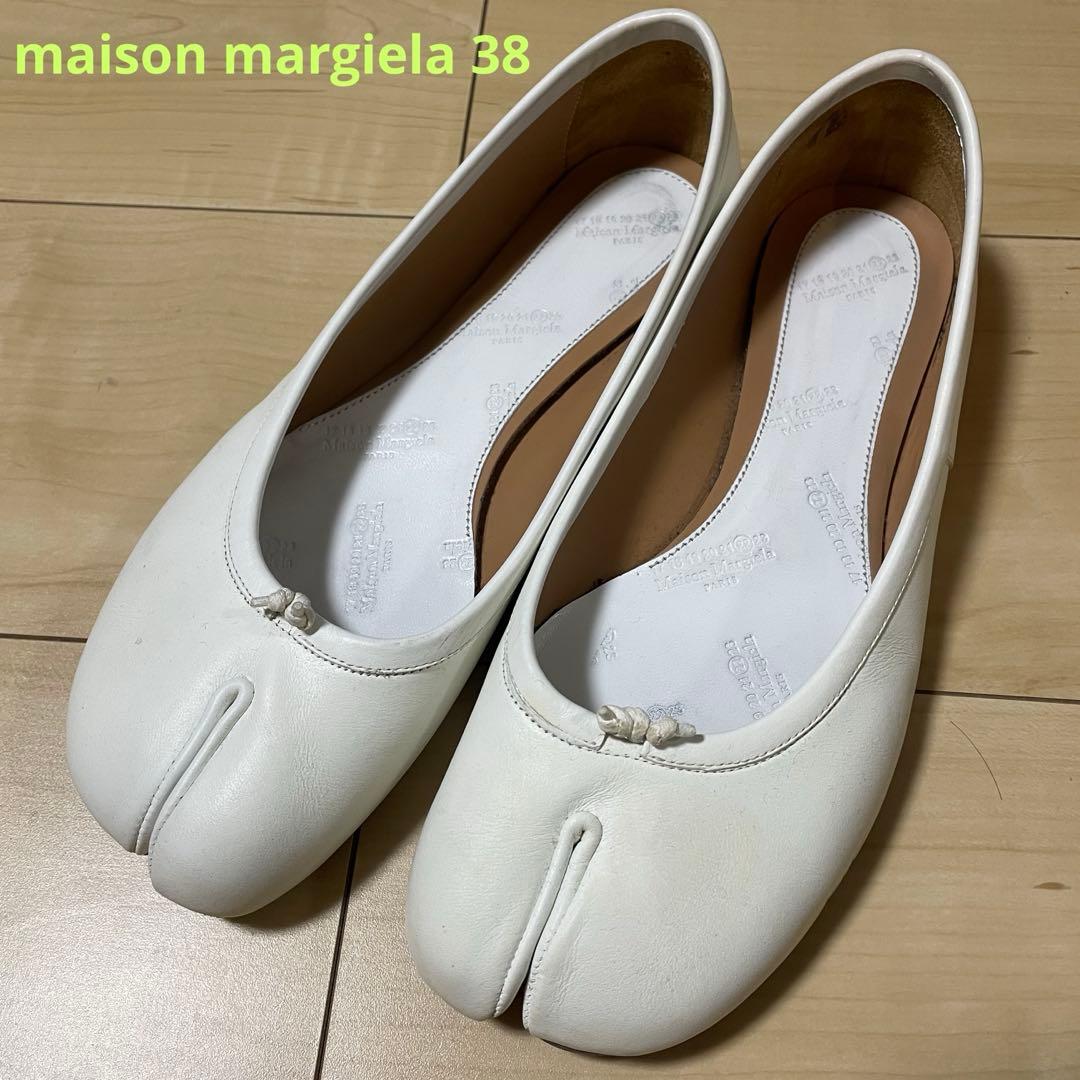 maison margiela 足袋バレエ 38 白 - メルカリ