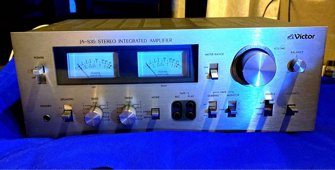 Victor プリメインアンプ JA-S35 ビクター パワーメーター - メルカリ
