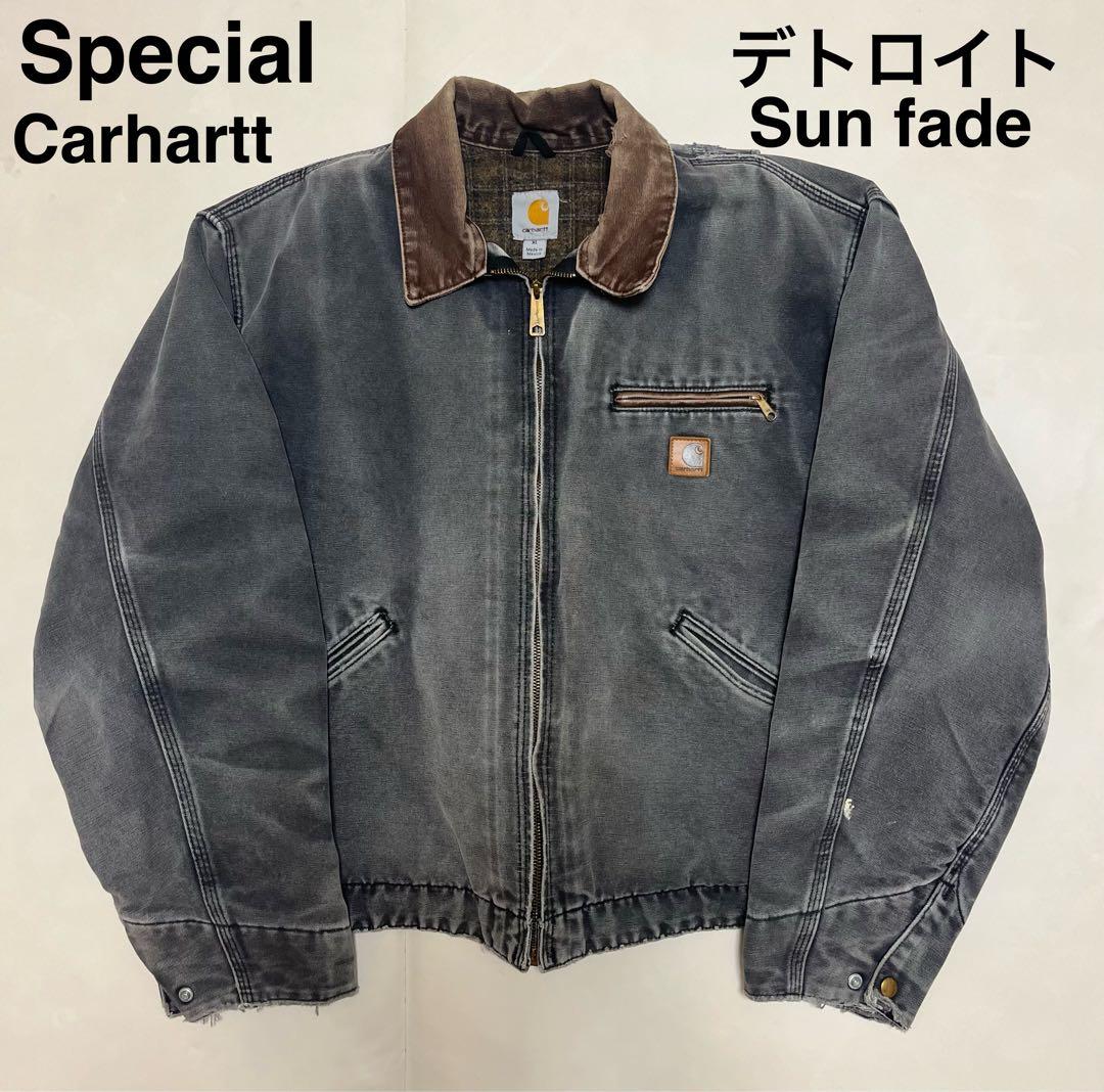 Special Carhartt デトロイトジャケット サンフェード 雰囲気◎ - メルカリ