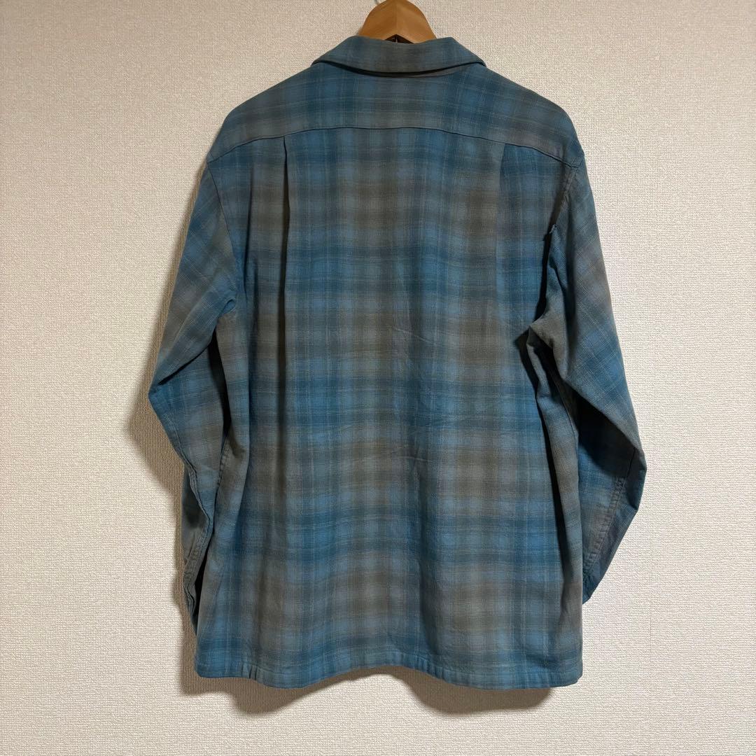 PENDLETON ボードシャツ 60S ペンドルトン オンブレ シャドー L - メルカリ