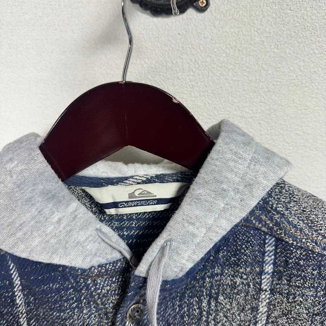 クイックシルバー ヘビネルチェックシャツ オンブレ 西海岸 サーフ