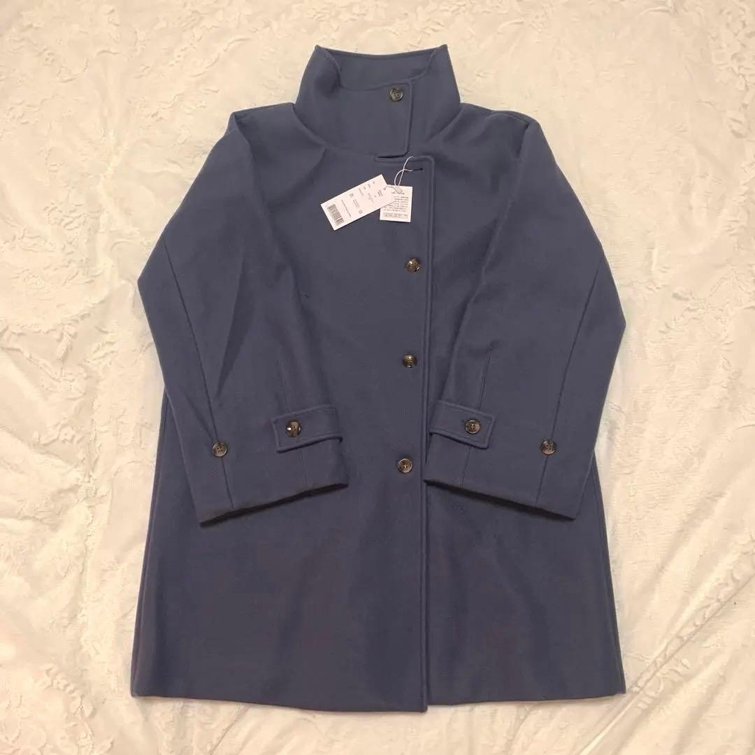 新品タグ付サイレント川口春奈着用CITEN スタンドカラー ポンチョ激似