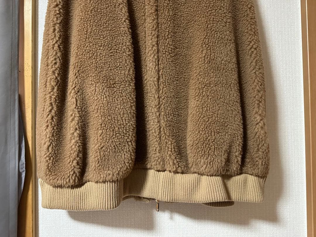 MaxMara マックスマーラ テディベア キャメルボンバーケープ S - メルカリ