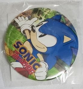 セガラッキーくじ 異世界おじさん 缶バッジ ソニック セガラッキーくじ