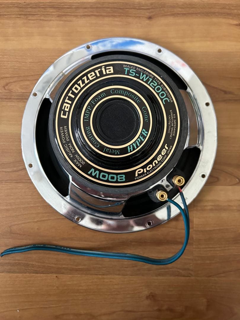 Pioneer TS-W200C サブウーファー 30cm×2 パワードサブウーファー TS-WX1220AH ｜パイオニア公式