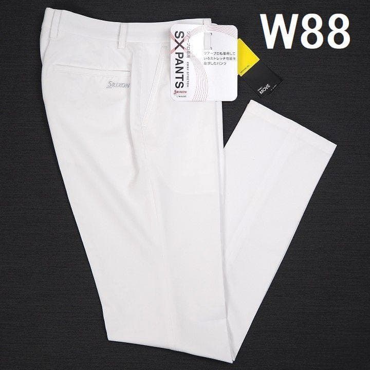 新品 スリクソン 松山英樹プロ着用モデル ゴルフパンツ 88 白 - メルカリ