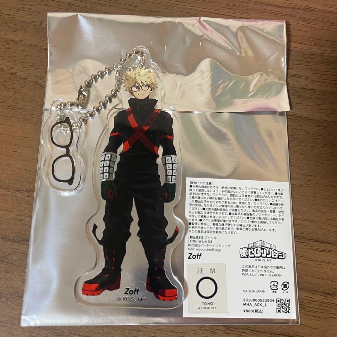 Zoff ヒロアカ 爆豪勝己 アクリルキーホルダー アクキー かっちゃん 爆