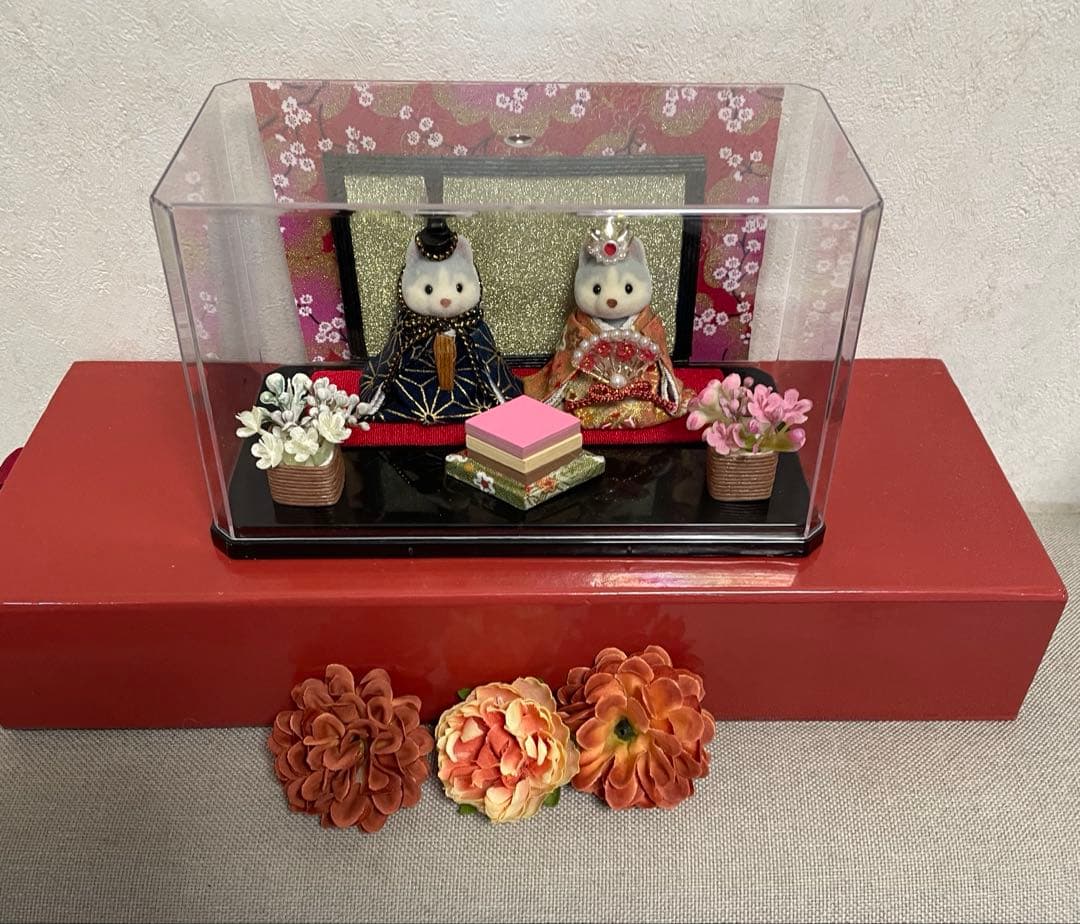 necopunch様専用 雛人形 シルバニア赤ちゃん ケース入り - メルカリ