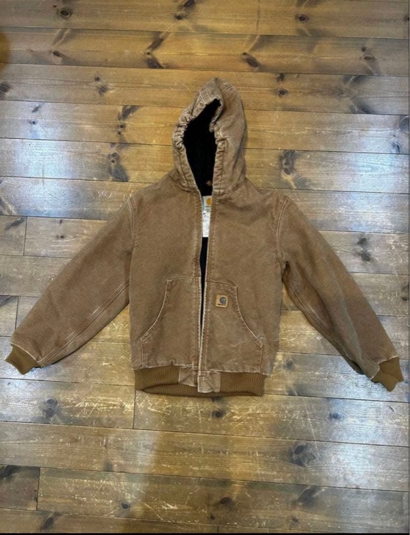 最終値下げ！　Carhartt アクティブジャケット S 短丈 ブラウン 中綿 楽天市場】カーハート アクティブジャケット J140 ダック生地