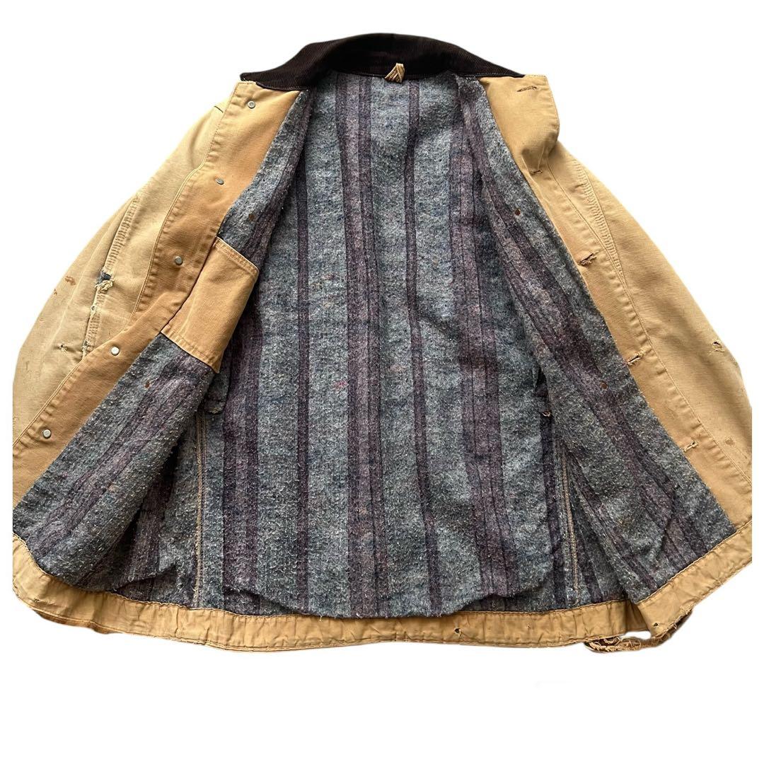 70s カーハート チョアコート 42L ボロ carhartt ジャケット - メルカリ