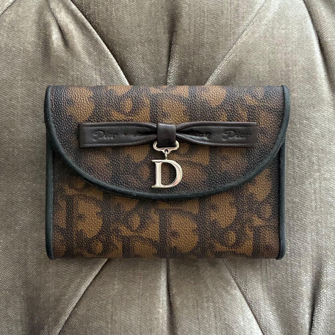 Christian Dior Vintage ❤︎ Romantic wallet - メルカリ