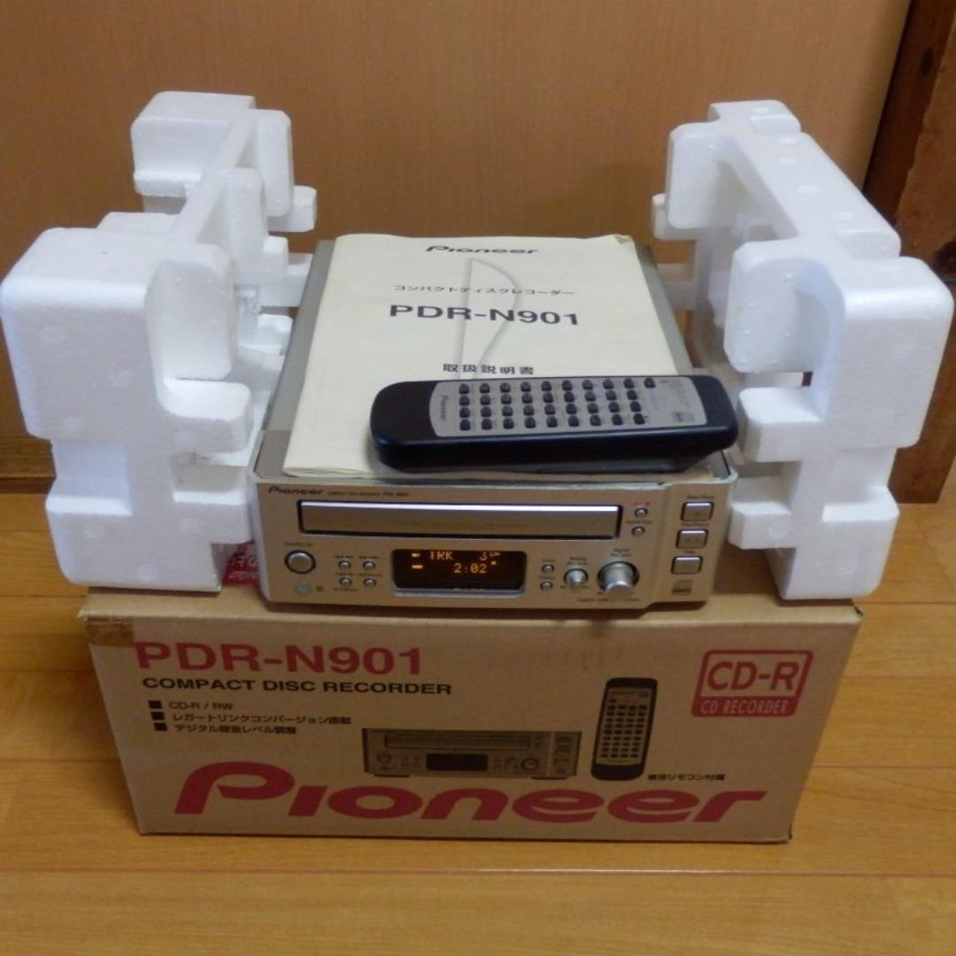 ❤️新古品❤️日本製 パイオニアPDR-N901☆CDレコーダー☆取説