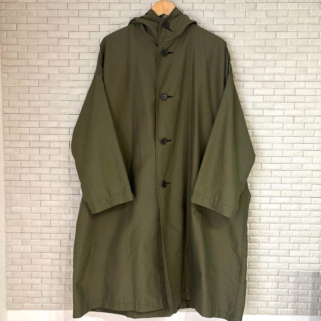 TRAVAIL MANUEL トラバイユマニュアル ライトグログランビッグパーカ