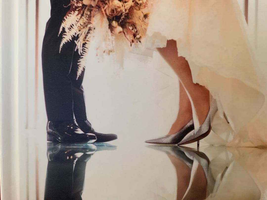 JIMMYCHOO ジミーチュウ 24.5cm ブライダルシューズ