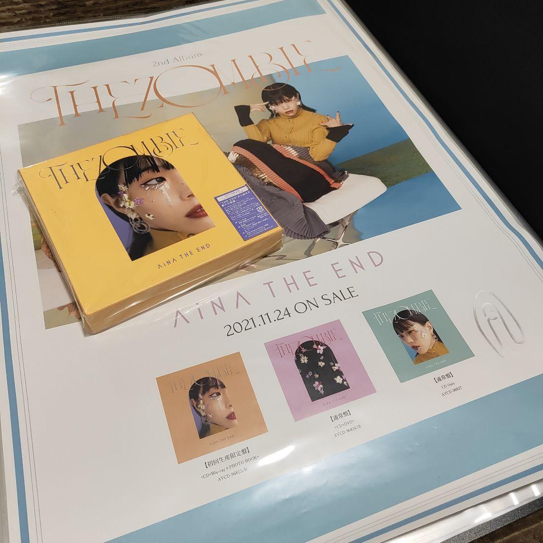 直筆サイン入りポスター付☆THE ZOMBIE 初回生産限定盤アイナ・ジ