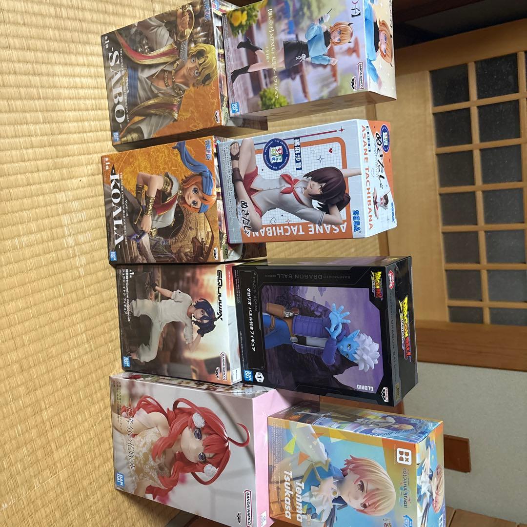 未開封フィギュア8体まとめ売り - メルカリ