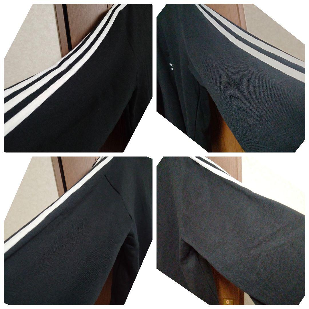 アディダス ハーフジップ スウェット 常田大希着用モデル ブラック XL