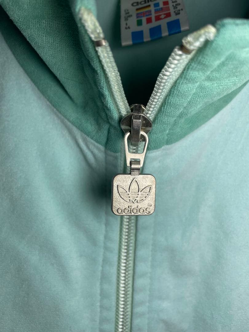 80s 万国旗タグ 西ドイツ アディダス トラックジャケット ジップ